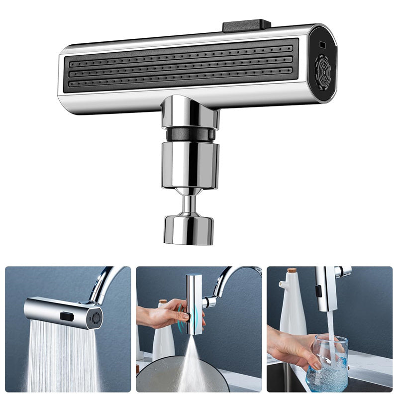 Splash‑Proof Waterfall Nozzle