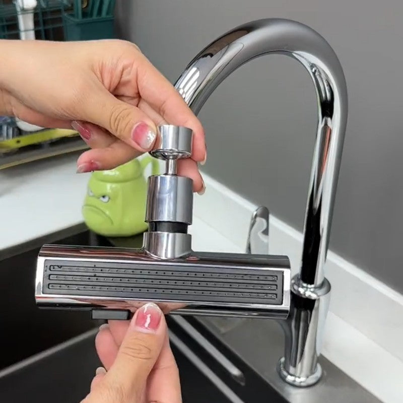 Splash‑Proof Waterfall Nozzle
